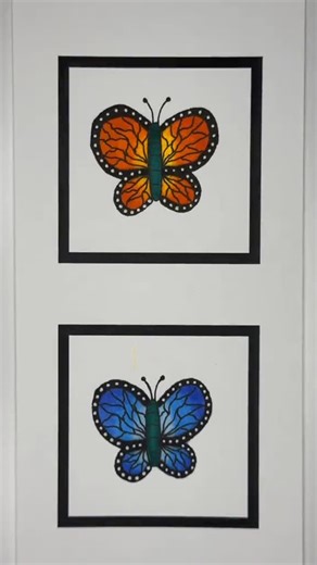 @coveredbycolors | How to draw and color a butterfly two different ways! 🦋✨ #coloring #drawing #art #butterfly #tutorial #trending #viral #fyp | Instagram