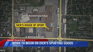 Work on new Dick's Sporting Goods set to begin in Springfield