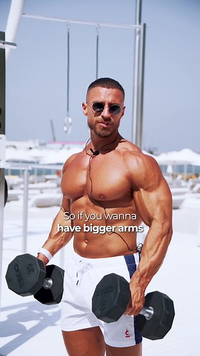 Want bigger arms? Don’t make this mistake! #armday #learnontiktok #armsworkout #gymtips