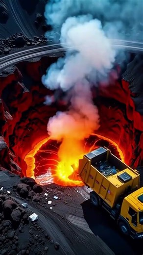 THE TERRIFYING TRUTH ABOUT THROWING EARTH’S TRASH INTO A VOLCANO