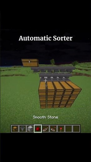 Easy Automatic Sorter In Minecraft Java & Bedrock