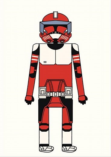 Drawing Commander Fox from Star Wars:The Clone Wars #starwars #clonewars