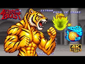 Altered Beast (Arcade) | 4K 60FPS HD Longplay