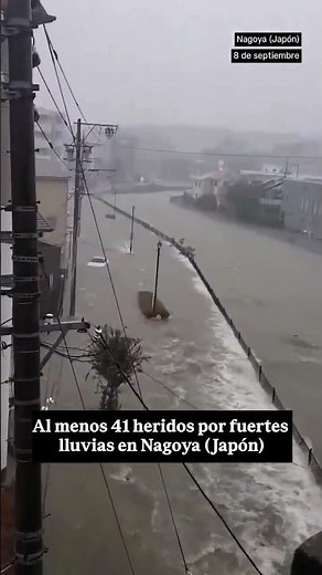 🇯🇵🌧️ INUNDACIONES históricas en JAPÓN: Al menos 41 heridos por torrenciales lluvias
