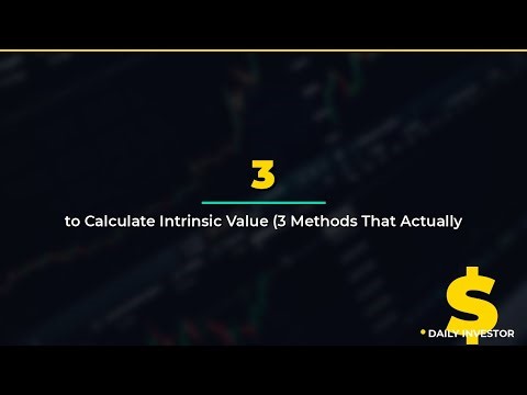 How to Calculate Intrinsic Value (3 Methods That Actually Work)