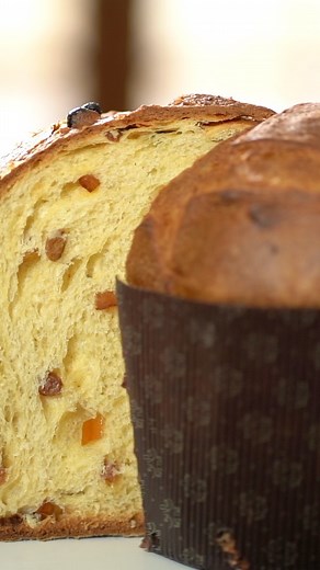 Bruno Albouze on Instagram: "Panettone Milanese . Often called the world’s most complicated brioche, a successful panettone lives or dies by its cultivated sourdough starter, the lievito madre. This is a living, breathing entity that requires a baker’s devotion. I know, this now, butt my path was not always so pure. In the past, I’ve taken shortcuts, like my “Quick Panettone” video, enhanced with the forbidden ingredient: commercial yeast. I received my share of critics, and rightly so. Make no 