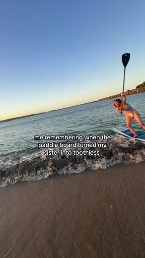 When the Paddle Board Turned My Sister into Toothless