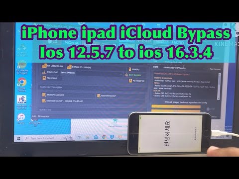 Iphone Hello Screen Bypass ios 12.5.7 to 16.3.2 / Iphone 5/6/7/8/X ICloud Bypass unlock Tool /