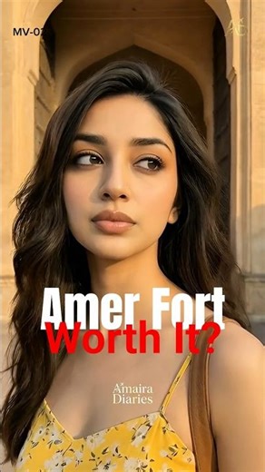 Amer Fort View 😍 Jaipur Day 2 Travel Vlog | Amaira Diaries #jaipur #shorts #vlog #amerfort #minivlog