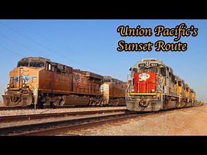 The Sunset Route: Union Pacific's Scenic Mainline Through the Southwestern Desert