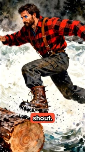 DANCE OF THE LOG DRIVER: A Tribute to the Elegant Skills of Forest River Workers