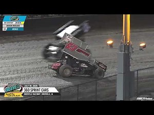Knoxville Raceway 360 Sprint Car Highlights // July 19, 2025
