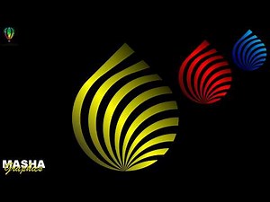 Simple 3d Logo Design In CorelDRAW for Beginners | CorelDRAW Tutorial | Masha Graphics