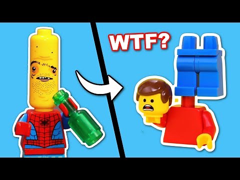 I made CURSED Lego Minifigures…