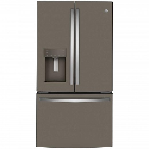 Reviews for GE 22.1 cu. ft. French Door Refrigerator in Slate, Fingerprint Resistant, Counter Depth and ENERGY STAR | Pg 1 - The Home Depot