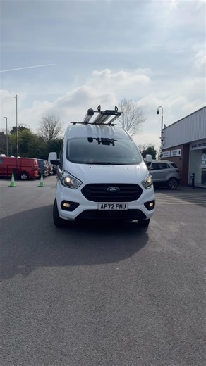 The Perfect Work Van Ford Transit Custom High Roof #workvehicle #fordtransitcustom #automobile #fyp