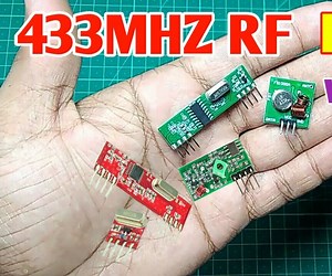 RF Module 433MHZ | Make Receiver and Transmitter From 433MHZ RF Module Without Any Microcontroller