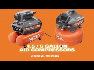 RIDGID 4.5/6 Gallon Air Compressors