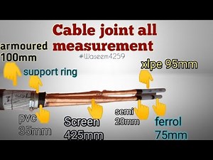 HT Cable Jointing Tutorial | Step-by-Step Guide #electrical #cablejoint #11kv #11kvjoint #jointer