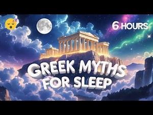 Bedtime Sleep Stories | 6 Hours Greek Mythology Stories Compilation | Olympian Greek Gods