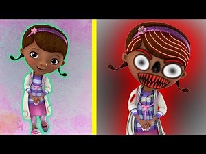 Doc McStuffins Characters HORROR VERSION 😲😲😲