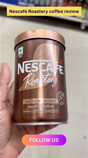 Nestlé Roastery Coffee Review | Rich Aroma & Smooth Taste? ☕✨ #prettyfamm #foodreview #coffee