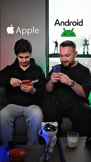 iPHONE VS ANDROID 🔥 COMPARISONS VIDEO DAY BY DAY 📈