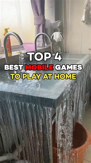 Top 4 mobile games to play at home 🏡