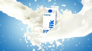 Videohive Milk Splash With Box Element 3D - 33333922 AEdownload.com