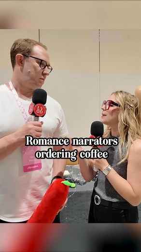 18K views · 11 reactions | When romance narrators order coffee, it is never just coffee. A slow-burn extra-foam situation. Come listen. ☕️✨ • • #RomanticallyYours #RomanceNarrators #SpicyReads #Audible | Love On Demand | Facebook