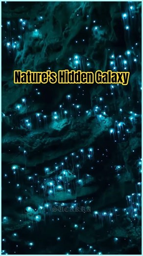 New Zealand’s Magical Underground World | Waitomo Glowworm Caves #shorts