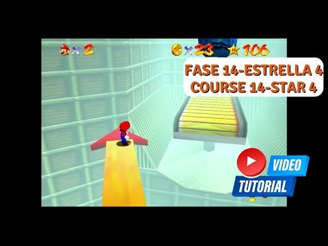 📌 Super Mario 64 - Tick Tock Clock - Star 4 - Stomp on the Thwomp - Full Walkthrough