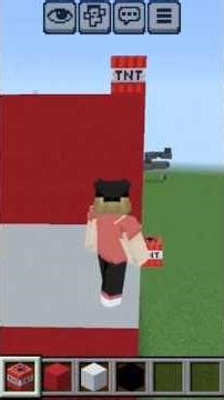 😱Epic TNT Pixel Craft! 💥 #minecraft #shorts #minecraftshorts #actingchallenge #gaming #viral