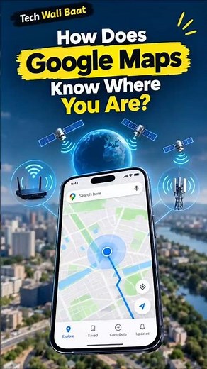 How Does Google Maps Know Where You Are? 📍