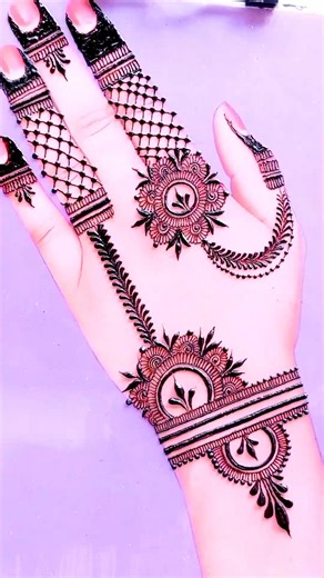 55K views · 823 reactions | Stylish easy front hand mehndi simple easy mehndi design | Mehndi Design | Facebook