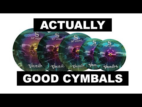 CHEAP Silent Cymbals that are ACTUALLY GOOD - Vansir Cymbal Company