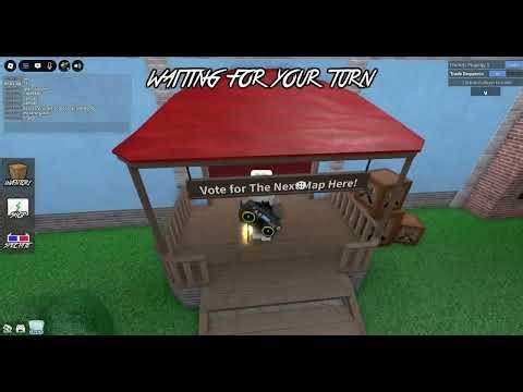 Playing MM2 with only default knife and gun