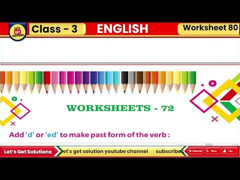 Bihar School Book || Class 3 Worksheet 71 to 75 Full Solution | Let’s Get Solution