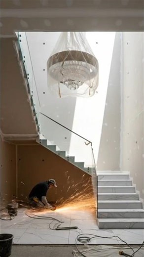 100,000 Grand Foyer Transformation 😱 Luxury Entry Reveal #shorts