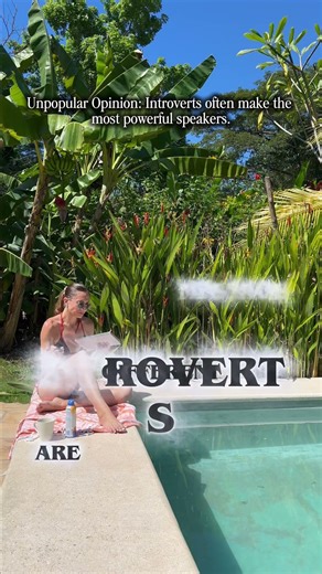 #introvertswhospeak this one is for you. Most people underestimate introverts when it comes to hav