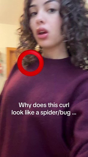 I WAS SO SCARED #curls #curlyhair | spider curl