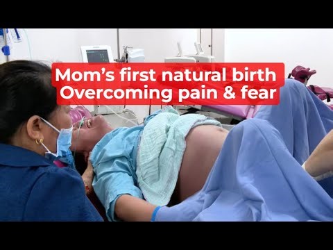 First natural delivery – Mother fights through labor pain || Birth vlog 2026 | Miracle of life