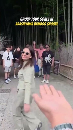 Group Tour Goals in Japan! 🇯🇵 Arashiyama Bamboo Grove Kyoto | Flamingo Transworld