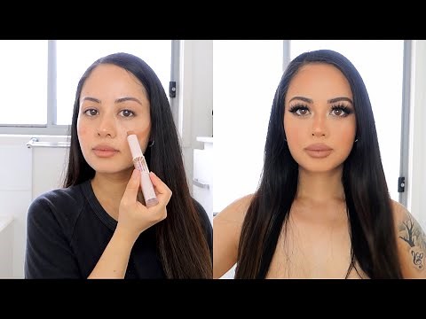 Glowy bronze brown makeup for medium olive skin tones | Tia Obed Krzak