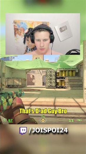 WHAT IS BRO SHOOTING AT 💀 #cs2 #counterstrike2