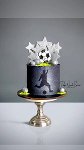 6.9K views · 94 reactions | Football lovers Cake #cake #footballcake #football #caketutorial #cakevideo | Sugar Fancies by Pooja | Facebook