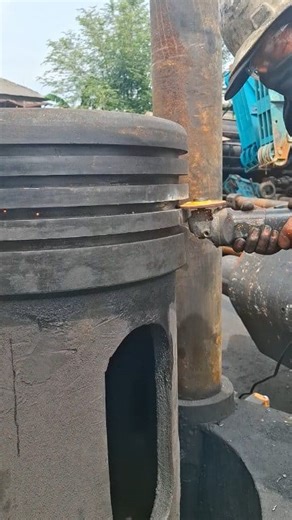 Diesel Hammer DD105 Repair #januisdarwanto #piledriver #viral | Janu Isdarwanto