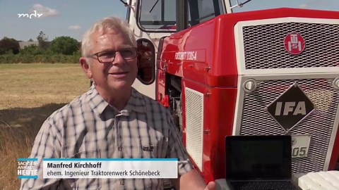 MDR SACHSEN-ANHALT HEUTE: DDR-Traktor der Herzen: ZT feiert Geburtstag