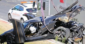 Koenigsegg One:1 Crashes at the Nurburgring