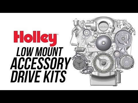 Holley Low Mount Accessory Drive Kits